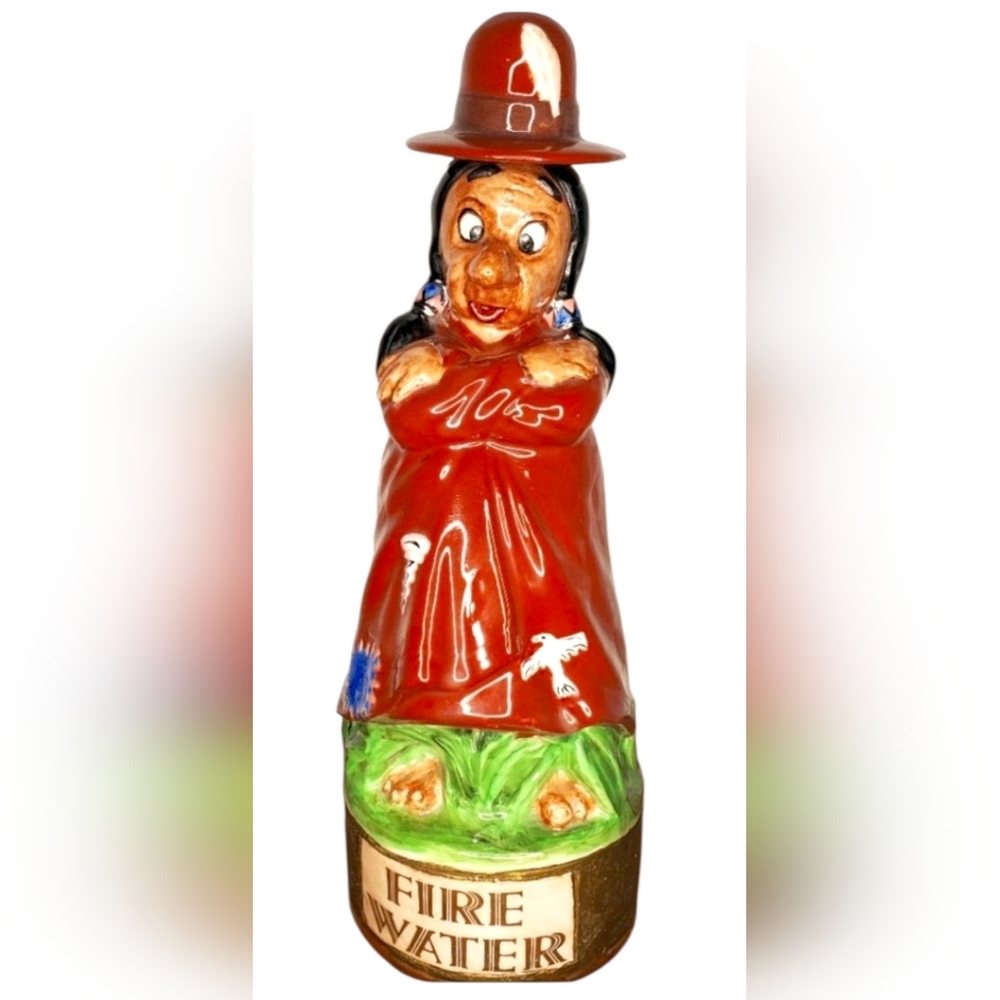 Vintage liquor decanter